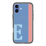 スリムプロテクションプレミアムケース with MagSafe［ オリジナル - initial color line - E blue ］