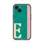 スリムプロテクションプレミアムケース with MagSafe［ オリジナル - initial color line - E green ］