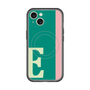 スリムプロテクションプレミアムケース with MagSafe［ オリジナル - initial color line - E green ］
