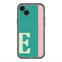 スリムプロテクションプレミアムケース with MagSafe［ オリジナル - initial color line - E green ］