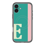 スリムプロテクションプレミアムケース with MagSafe［ オリジナル - initial color line - E green ］