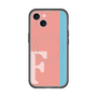 スリムプロテクションプレミアムケース with MagSafe［ オリジナル - initial color line - F pink ］