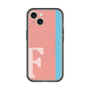 スリムプロテクションプレミアムケース with MagSafe［ オリジナル - initial color line - F pink ］
