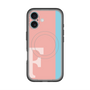 スリムプロテクションプレミアムケース with MagSafe［ オリジナル - initial color line - F pink ］