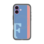 スリムプロテクションプレミアムケース with MagSafe［ オリジナル - initial color line - F blue ］
