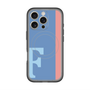 スリムプロテクションプレミアムケース with MagSafe［ オリジナル - initial color line - F blue ］
