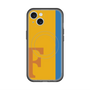 スリムプロテクションプレミアムケース with MagSafe［ オリジナル - initial color line - F orange ］