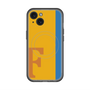 スリムプロテクションプレミアムケース with MagSafe［ オリジナル - initial color line - F orange ］