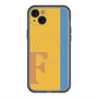 スリムプロテクションプレミアムケース with MagSafe［ オリジナル - initial color line - F orange ］