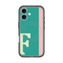 スリムプロテクションプレミアムケース with MagSafe［ オリジナル - initial color line - F green ］