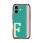 スリムプロテクションプレミアムケース with MagSafe［ オリジナル - initial color line - F green ］