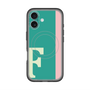 スリムプロテクションプレミアムケース with MagSafe［ オリジナル - initial color line - F green ］