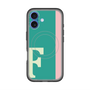 スリムプロテクションプレミアムケース with MagSafe［ オリジナル - initial color line - F green ］