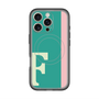 スリムプロテクションプレミアムケース with MagSafe［ オリジナル - initial color line - F green ］