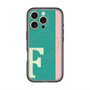 スリムプロテクションプレミアムケース with MagSafe［ オリジナル - initial color line - F green ］