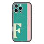 スリムプロテクションプレミアムケース with MagSafe［ オリジナル - initial color line - F green ］