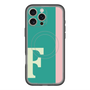 スリムプロテクションプレミアムケース with MagSafe［ オリジナル - initial color line - F green ］