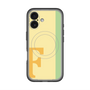 スリムプロテクションプレミアムケース with MagSafe［ オリジナル - initial color line - F yellow ］