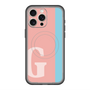 スリムプロテクションプレミアムケース with MagSafe［ オリジナル - initial color line - G pink ］