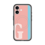 スリムプロテクションプレミアムケース with MagSafe［ オリジナル - initial color line - G pink ］