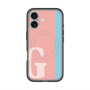 スリムプロテクションプレミアムケース with MagSafe［ オリジナル - initial color line - G pink ］