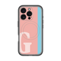 スリムプロテクションプレミアムケース with MagSafe［ オリジナル - initial color line - G pink ］