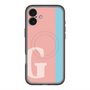 スリムプロテクションプレミアムケース with MagSafe［ オリジナル - initial color line - G pink ］