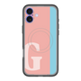 スリムプロテクションプレミアムケース with MagSafe［ オリジナル - initial color line - G pink ］