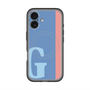 スリムプロテクションプレミアムケース with MagSafe［ オリジナル - initial color line - G blue ］