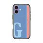 スリムプロテクションプレミアムケース with MagSafe［ オリジナル - initial color line - G blue ］