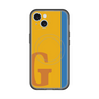 スリムプロテクションプレミアムケース with MagSafe［ オリジナル - initial color line - G orange ］