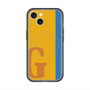 スリムプロテクションプレミアムケース with MagSafe［ オリジナル - initial color line - G orange ］