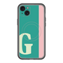 スリムプロテクションプレミアムケース with MagSafe［ オリジナル - initial color line - G green ］