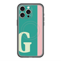 スリムプロテクションプレミアムケース with MagSafe［ オリジナル - initial color line - G green ］