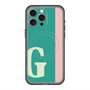 スリムプロテクションプレミアムケース with MagSafe［ オリジナル - initial color line - G green ］