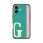 スリムプロテクションプレミアムケース with MagSafe［ オリジナル - initial color line - G green ］