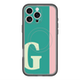 スリムプロテクションプレミアムケース with MagSafe［ オリジナル - initial color line - G green ］