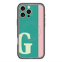 スリムプロテクションプレミアムケース with MagSafe［ オリジナル - initial color line - G green ］