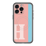 スリムプロテクションプレミアムケース with MagSafe［ オリジナル - initial color line - H pink ］