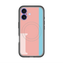スリムプロテクションプレミアムケース with MagSafe［ オリジナル - initial color line - I pink ］