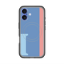 スリムプロテクションプレミアムケース with MagSafe［ オリジナル - initial color line - I blue ］
