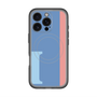スリムプロテクションプレミアムケース with MagSafe［ オリジナル - initial color line - I blue ］