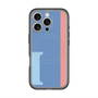 スリムプロテクションプレミアムケース with MagSafe［ オリジナル - initial color line - I blue ］