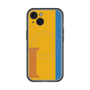 スリムプロテクションプレミアムケース with MagSafe［ オリジナル - initial color line - I orange ］