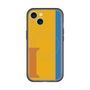 スリムプロテクションプレミアムケース with MagSafe［ オリジナル - initial color line - I orange ］