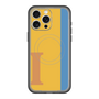 スリムプロテクションプレミアムケース with MagSafe［ オリジナル - initial color line - I orange ］