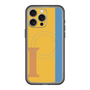 スリムプロテクションプレミアムケース with MagSafe［ オリジナル - initial color line - I orange ］