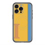 スリムプロテクションプレミアムケース with MagSafe［ オリジナル - initial color line - I orange ］