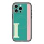 スリムプロテクションプレミアムケース with MagSafe［ オリジナル - initial color line - I green ］