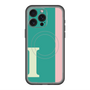 スリムプロテクションプレミアムケース with MagSafe［ オリジナル - initial color line - I green ］